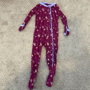 KicKee Pants footed onsie